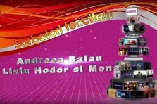 Mesaj de Sarbatori de la Andreea Balan si Liviu Hodor cu Mona