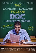 CONCERT DOC, Deliric 1 & Vlad Dobrescu la Focsani
