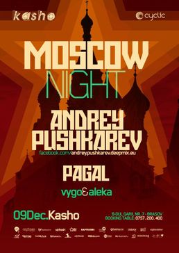 Moscow Night in Club Kasho din Brasov