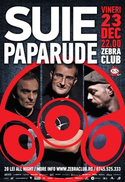 Concert Suie Paparude in Club Zebra