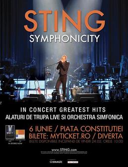 Concert Sting la Bucuresti!