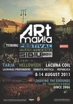 Lacuna Coil, Republica si Sonata Arctica la ARTmania Sibiu 2011