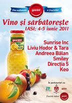 Sunrise INC, Liviu Hodor & Tara, Keo, Smiley, Andreea Balan si Directia 5 la Iasi