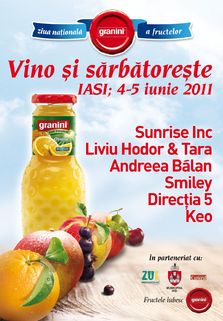Sunrise INC, Liviu Hodor & Tara, Keo, Smiley, Andreea Balan si Directia 5 la Iasi