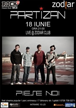 Concert Partizan in Club Zodiar din Galati