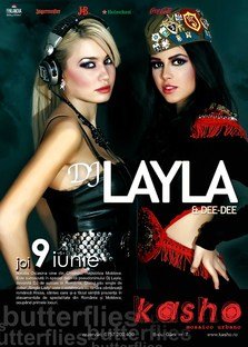 Dj Layla & Dee Dee in Kasho Brasov
