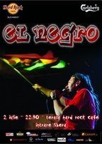Concert El Negro in Hard Rock Cafe Bucuresti