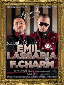 Emil Lassaria in Aristocrat Society Club Sighisoara