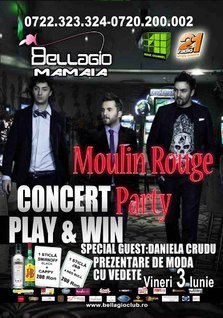 Moulin Rouge Party cu Play & Win in Bellagio Mamaia
