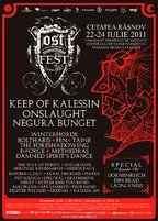 Onslaught si Negura Bunget la OST MOUNTAIN FEST 2011