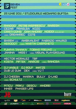 Seven Festival 2011 @MediaPro Buftea