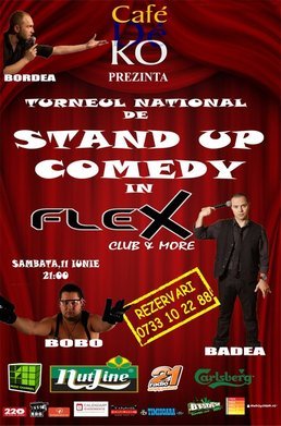 Stand Up-Comedy la Arad in Club Flex