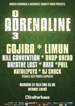 Adrenaline OD 3, dub si rock In Kulturhaus