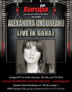 Alexandra Ungureanu live in Garajul Europa FM!