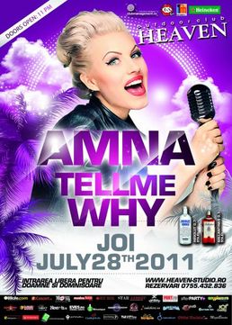 Concert Amna in Heaven Outdoor din Timisoara