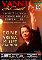 Concert Yanni la Zone Arena