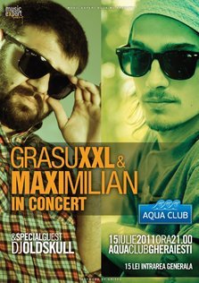 Concert Grasu XXL si Maximilian @ Aqua Club Bacau