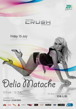 Delia Matache in Club Crush Mamaia