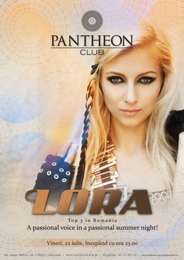 Concert Lora in Pantheon Club din Timisoara