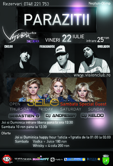 Parazitii in Club Vision Neptun