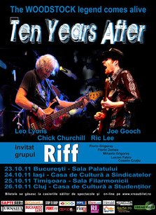 Concert Ten Years After la Timisoara