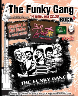 Concert The Funky Gang in Bibi Bistro Vama Veche