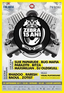 15 YEARS OF ZEBRA ANNIVERSARY @ Zebra Club Bacau