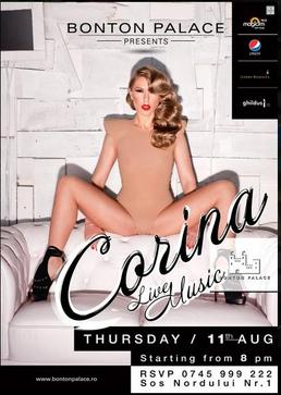 Concert Corina in Bonton Palace