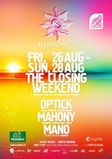 Closing week-end @Kudos Beach