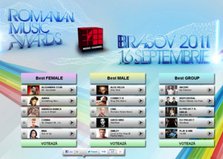Record de voturi pe site-ul Romanian Music Awards 2011!