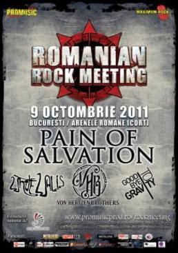 Pain of Salvation la Romanian Rock Meeting
