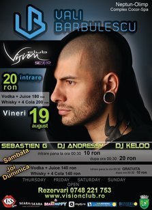 Vali Barbulescu in Club Vision