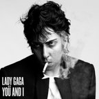 Lady GaGa - You and I (coperta single)