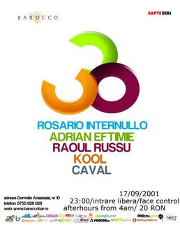 30 @ Barocco Bar