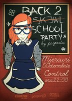 Back 2 School Party @ Control by PASPARTU