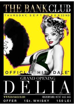 Delia in The Bank Club din Constanta