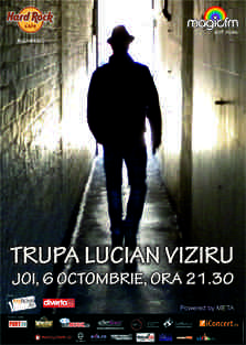 Lucian Viziru in concert la Hard Rock Cafe Bucuresti
