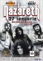 Nazareth in concert la Hard Rock Cafe Bucuresti