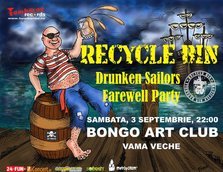 Concert Recycle Bin in Vama Veche