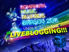 Diseara facem live blogging la Romanian Music Awards 2011 / RMA 2011!