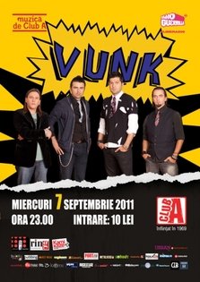 Muzica de Club A. Concert VUNK