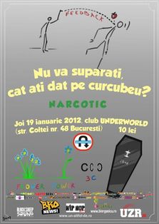 Concert Narcotic in Underworld Club!
