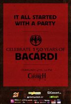 Bacardi - Celebrate 150 years of Bacardi @The Silver Church!