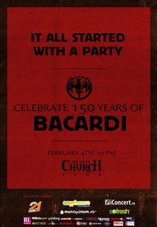 Bacardi - Celebrate 150 years of Bacardi @The Silver Church!