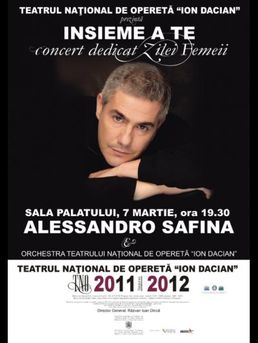 Concert Alessandro Safina - Insieme a te la Sala Palatului!