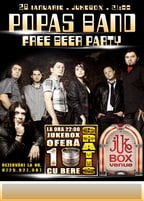 Free Beer Party in Jukebox Venue cu Popas Band