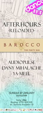 Sf Ion Party & AfterHours Reloaded in Barocco Bar
