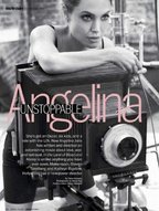 Angelina Jolie, fermecatoare in Marie Claire