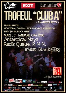 Concert Blackbeers, rock-celtic in Club A!