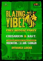 Blazing Vibez (Free Reggae Party) @ Goblin Club Bucuresti